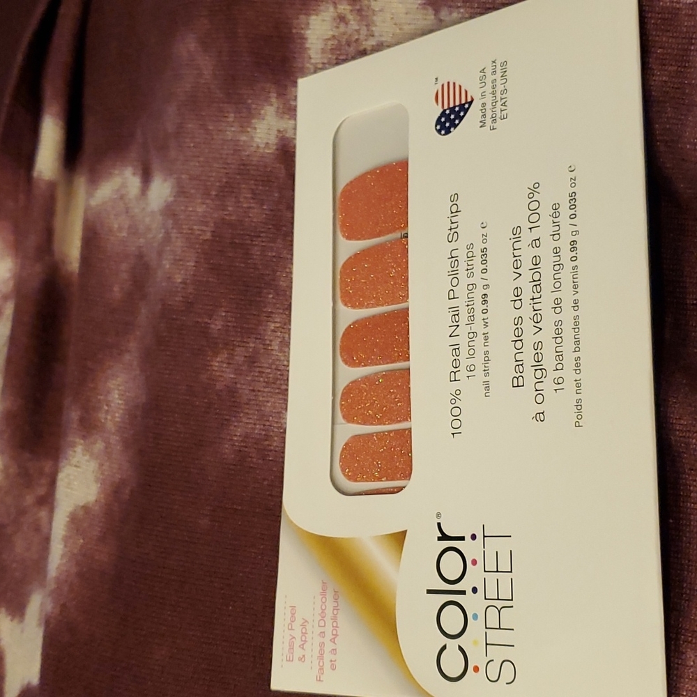 New COLOR STREET NAIL POLISH STRIPS
